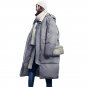 Women Winter Oversized Jackets Long Warm Coat Loose Bread Style 2017 Ladies Parka Winterjas Dames Ab