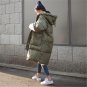 Women Winter Oversized Jackets Long Warm Coat Loose Bread Style 2017 Ladies Parka Winterjas Dames Ab