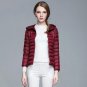 Down Parka Brand New Designer Women 90% White Duck Down Ultralight Jacket Winter Outwear Hooded Thin