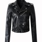 New Arrival 2017 brand Winter Autumn Motorcycle leather jackets yellow leather jacket women leather 