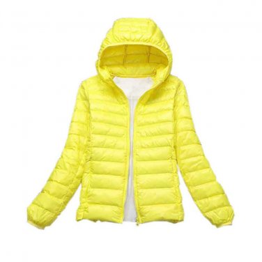 Winter Women Down Jacket Ultra Light Down 90% White Duck Down Coat Jacket ladies\' Hooded Down Parka