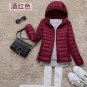 Winter Women Down Jacket Ultra Light Down 90% White Duck Down Coat Jacket ladies\' Hooded Down Parka