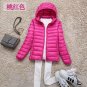 Winter Women Down Jacket Ultra Light Down 90% White Duck Down Coat Jacket ladies\' Hooded Down Parka