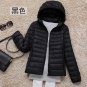 Winter Women Down Jacket Ultra Light Down 90% White Duck Down Coat Jacket ladies\' Hooded Down Parka