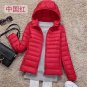 Winter Women Down Jacket Ultra Light Down 90% White Duck Down Coat Jacket ladies\' Hooded Down Parka