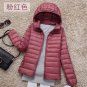 Winter Women Down Jacket Ultra Light Down 90% White Duck Down Coat Jacket ladies\' Hooded Down Parka