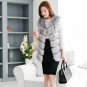 New Arrival 2015 Winter Warm Fsahion Long Women Faux Fur Vest Faux Fur Coat Fox Fur Vest Colete Femi