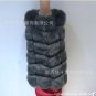 New Arrival 2015 Winter Warm Fsahion Long Women Faux Fur Vest Faux Fur Coat Fox Fur Vest Colete Femi