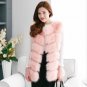 New Arrival 2015 Winter Warm Fsahion Long Women Faux Fur Vest Faux Fur Coat Fox Fur Vest Colete Femi