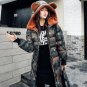 New Thick 2017 Camouflage Woman Winter Jacket Coat Down Parka Big Size  Long Warm Hooded Snow Wear C
