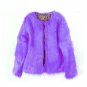 Elegant faux fur coat jacket fashion autumn winter parka jacket women Fluffy warm long sleeve female
