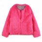 Elegant faux fur coat jacket fashion autumn winter parka jacket women Fluffy warm long sleeve female