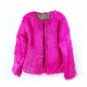 Elegant faux fur coat jacket fashion autumn winter parka jacket women Fluffy warm long sleeve female