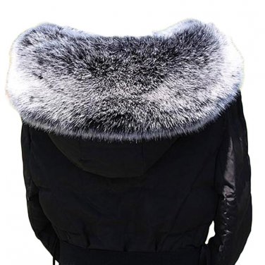 Faux Fox Fur Collars for Coats Jackets 2017 New Vest Warm Fake Fur Ring Scarves Russian Female Winte