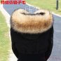 Faux Fox Fur Collars for Coats Jackets 2017 New Vest Warm Fake Fur Ring Scarves Russian Female Winte