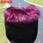 Faux Fox Fur Collars for Coats Jackets 2017 New Vest Warm Fake Fur Ring Scarves Russian Female Winte