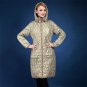 winter jacket women Slim hit the color zipper hooded padded jacket  European and American fashion co
