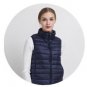 Jacket Coat Women Winter Down Coat Female Vest Sleeveles Slim Short Outwear Ultra Light 90%White Duc