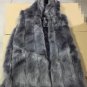 Top Luxurious Women Winter Vests Fashion Hood Jacket Sleeveless Warm Waistcoat Faux Fox Fur Vest Coa