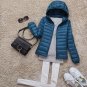 Tengo Brand Spring Autumn Winter Women Parka Ultra Light Down Parka 90% White Duck Down Jacket Women