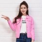 Women Basic Coats Autumn And Winter Women Denim Jacket 2017 Vintage Long Sleeve Slim Female Jeans Co