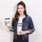 Women Basic Coats Autumn And Winter Women Denim Jacket 2017 Vintage Long Sleeve Slim Female Jeans Co