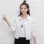 Women Basic Coats Autumn And Winter Women Denim Jacket 2017 Vintage Long Sleeve Slim Female Jeans Co