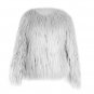 Winter Women Blazer Coat High-grade Elegant Women Shaggy Coat Long Sleeve Fluffy Faux Fur Fourrure F