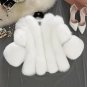 Pink Fake fur Winter Jacket Women Faux Fur 2017 New Winter Pink Faux Furry Thick Faux Fur Coat Jas F