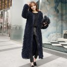 MUMUZI Winter Warm Coat New Arrival Fashion Women Import Coat Fur Outwear High-Grade Faux Fur Coat F