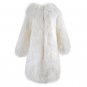 Himanjie casual New thick winter hooded jacket warm imitation fur coat high-quality imitation fox co