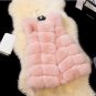 High quality Fur Vest coat Luxury Faux Fox Warm Women Coat Vests 2017 Winter Fashion furs Women\'s C