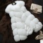 High quality Fur Vest coat Luxury Faux Fox Warm Women Coat Vests 2017 Winter Fashion furs Women\'s C