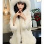 2016 Large size women\'s winter Long hooded Coat Leather grass thick warm Autumn and winter Women\'s