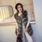 2017 Winter Thick Warm High quality Faux Fur Vest Women\'s Faux Fox Fur Coat Outerwear Women Fur Ves
