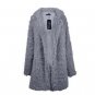 Winter Warm Outwear Ladies Coat Long Coats Women Faux Fur Open Stitch Females