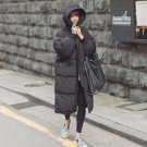 Black Plus Size Korea Fashion Female Outwear Thick Warm Parka Oversize Fur Duck Down Winter Coat Wom