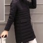 Jacket Cotton Padded Female Parkas Zipper Sexy Overcoat Women Autumn Coats 2017 Plus Size Winter War