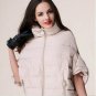 2018 New Winter Jacket Women Down Cotton Jacket Parkas ladies Bat Sleeve cloak Coat manteau femme Pa