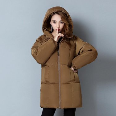 NEW 2017 Winter Plus Size Women Jacket Fashion Oversize Female Wadded Parkas Warm Cotton Bread Cloth