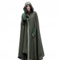 2017 Winter Cloak Hooded Coat Women Vintage Gothic Cape Poncho Coat Medieval Victorian Warm Long Cap