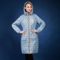 autumn and winter women coat medium-long with a hood female outerwear plus 48-58 For Europe and Russ