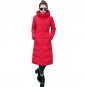 2017 hot sale Solid hooded collar parka long coat Down cotton full Sleeves thicken jacket Regular wi