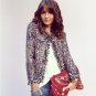 tweed jacket coat ladies autumn /winter new high-end small fragrant wind beaded jacket a generation
