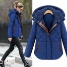 Winter Jacket caot Women Slim Cotton Parkas Thick Warm Stylish Jacket Coats Lady With hat warm Hoode