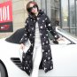 Plus Size L-3XL Winter Jacket Women Over Knee Padded Outwear Cotton Coats Jacket Star Parkas Women J