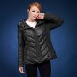 Women coat autumn and winter short design warm jacket with hood for Europe and Russia Brand woman pa