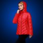 Women coat autumn and winter short design warm jacket with hood for Europe and Russia Brand woman pa