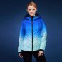 spring autumn and winter short design wadded jacket female gradient thick outerwear coats Europe and