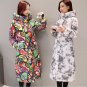 Wmwmnu 2017 Print Thick Warm winter jacket women windproof jacket with hood Cotton padded coat parka